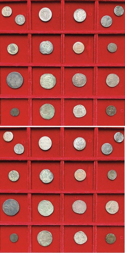 MODENA - XVI/XVIII SECOLO. Lotto di diciotto monete.  - Asta Numismatica - I - Cambi Casa d'Aste