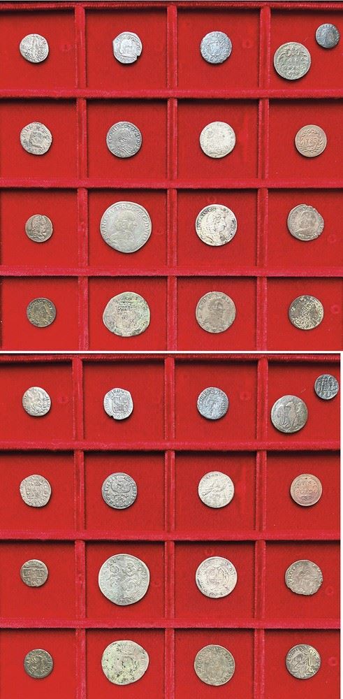 MODENA - XVI/XVIII SECOLO. Lotto di diciassette monete.