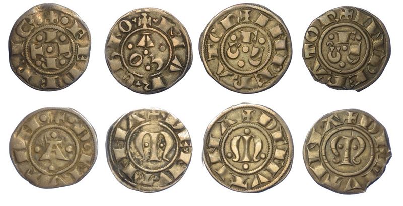 MODENA - XIII/XIV SECOLO. Lotto di quattro monete.  - Auction Numismatics - I - Cambi Casa d'Aste