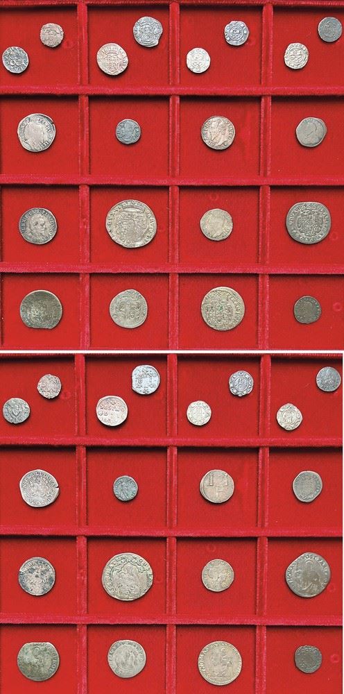 PARMA - XIII/XVIII SECOLO. Lotto di venti monete.  - Asta Numismatica - I - Cambi Casa d'Aste