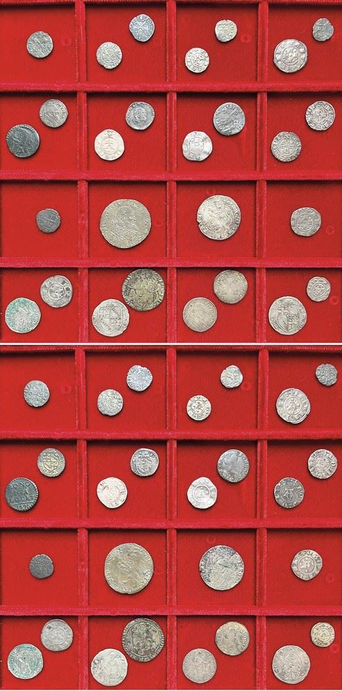 BOLOGNA - XII/XVI SECOLO. Lotto di 27 monete.  - Auction Numismatics - I - Cambi Casa d'Aste