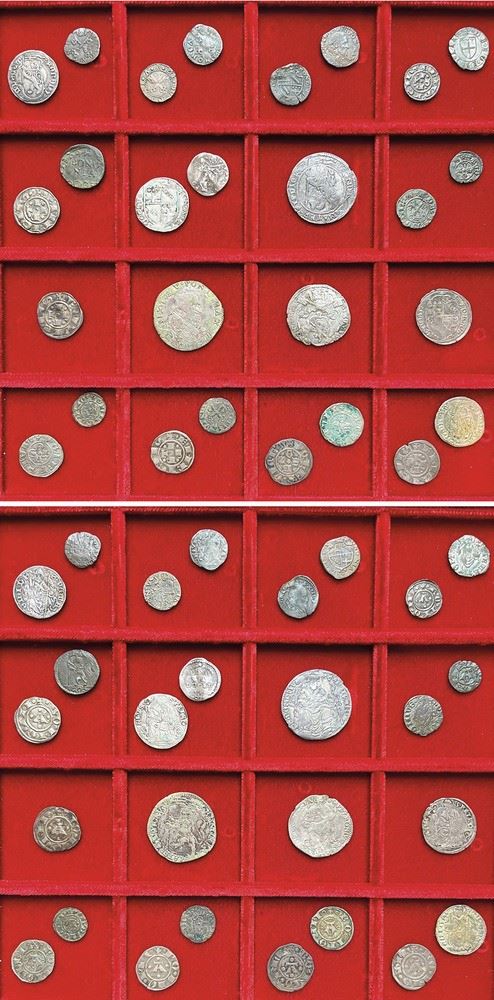 BOLOGNA - XII/XVI SECOLO. Lotto di 27 monete.  - Asta Numismatica - I - Cambi Casa d'Aste