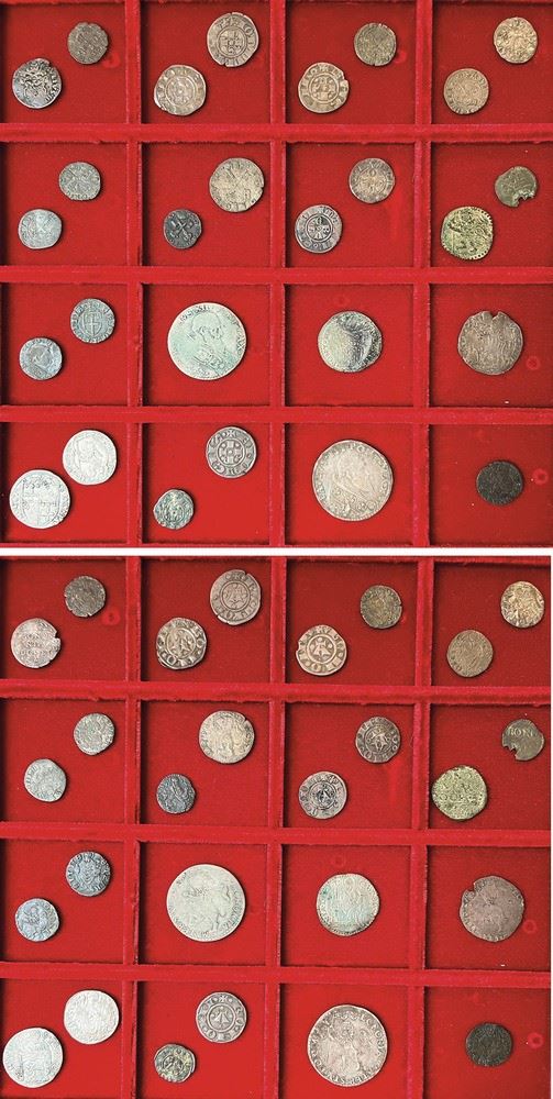 BOLOGNA - XII/XVI SECOLO. Lotto di 27 monete.  - Asta Numismatica - I - Cambi Casa d'Aste