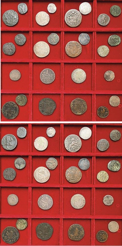BOLOGNA - XVII/XVIII SECOLO. Lotto di 26 monete.  - Asta Numismatica - I - Cambi Casa d'Aste