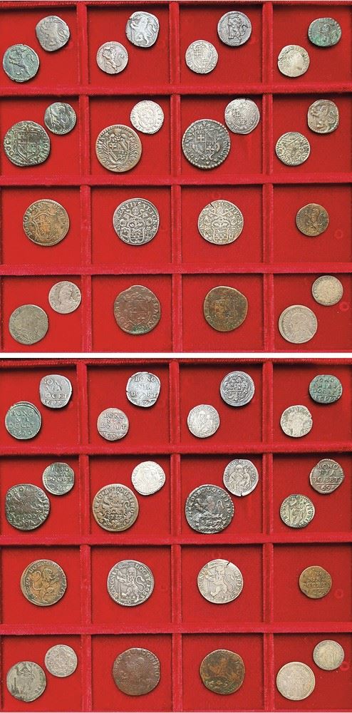 BOLOGNA - XVII/XVIII SECOLO. Lotto di 26 monete.
