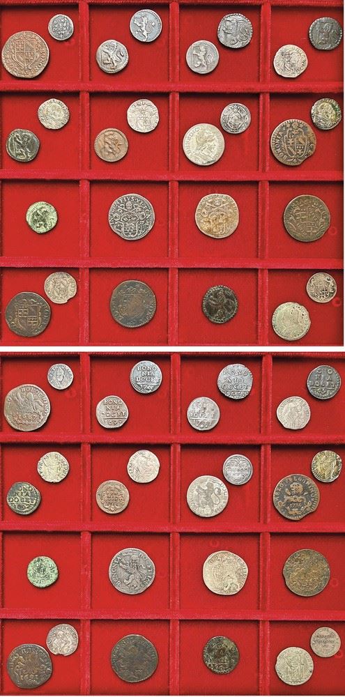 BOLOGNA - XVII/XVIII SECOLO. Lotto di 26 monete.