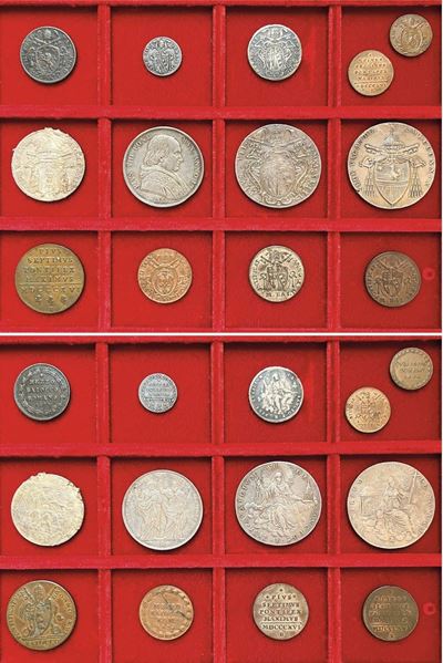 Bologna XVIII/XIX Secolo. Lotto di Tredici Monete.