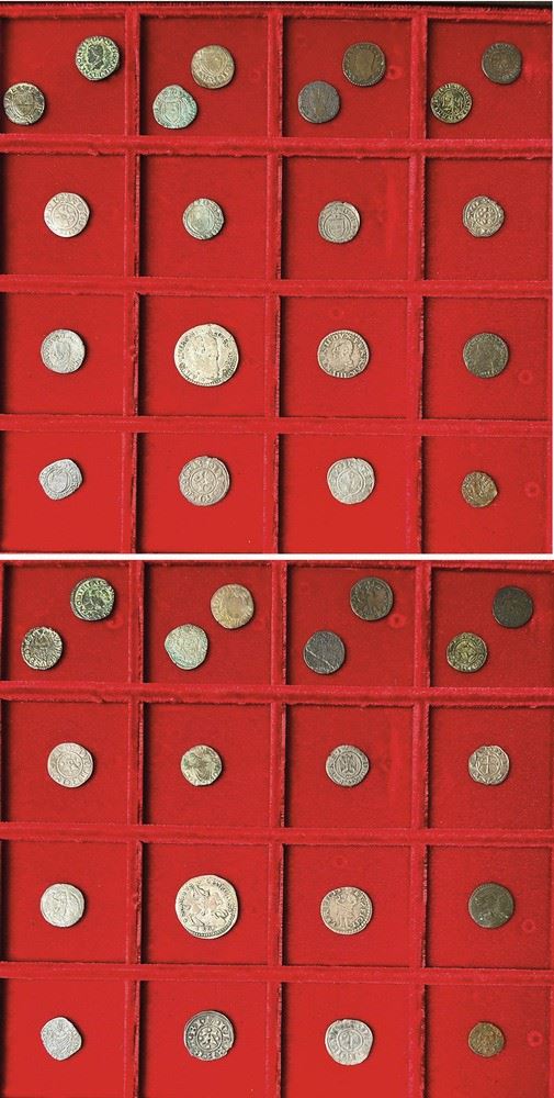 FERRARA - ESTE. Lotto di venti monete.