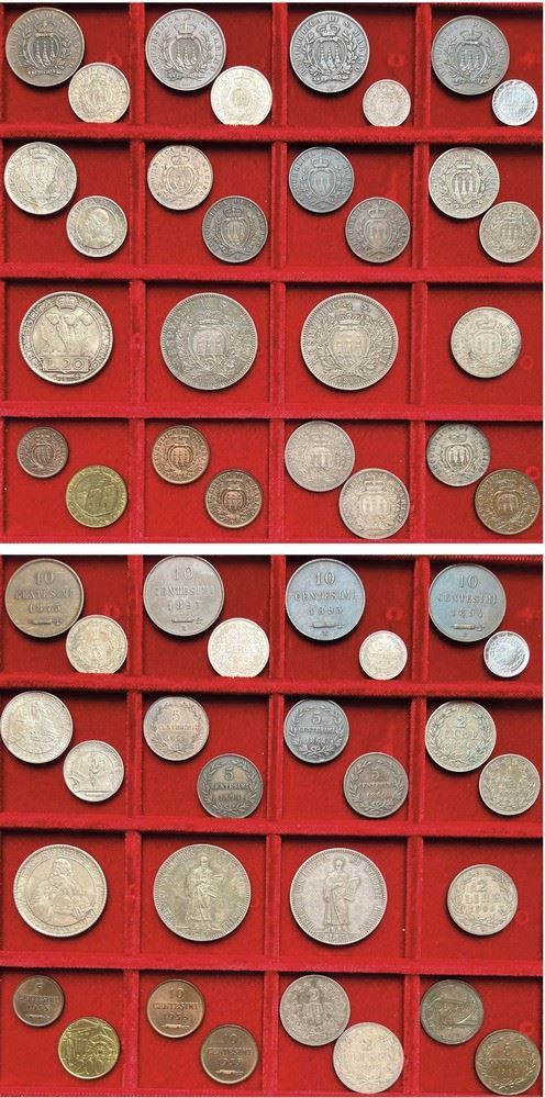 SAN MARINO. Lotto di 28 monete.  - Asta Numismatica - I - Cambi Casa d'Aste