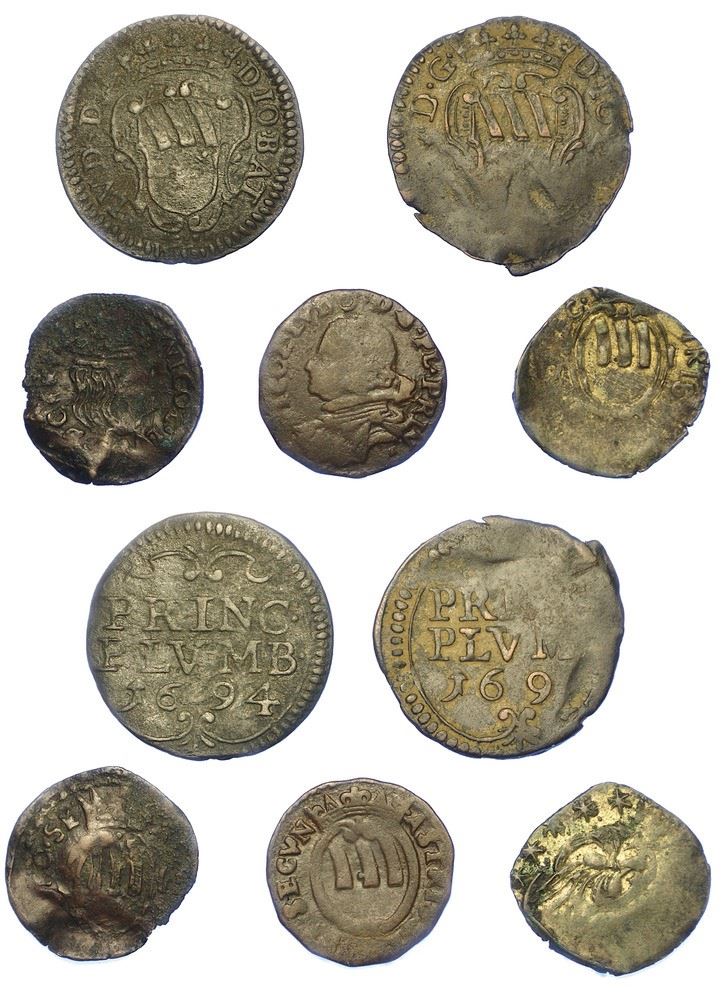 PIOMBINO. Lotto di cinque monete.  - Auction Numismatics - I - Cambi Casa d'Aste