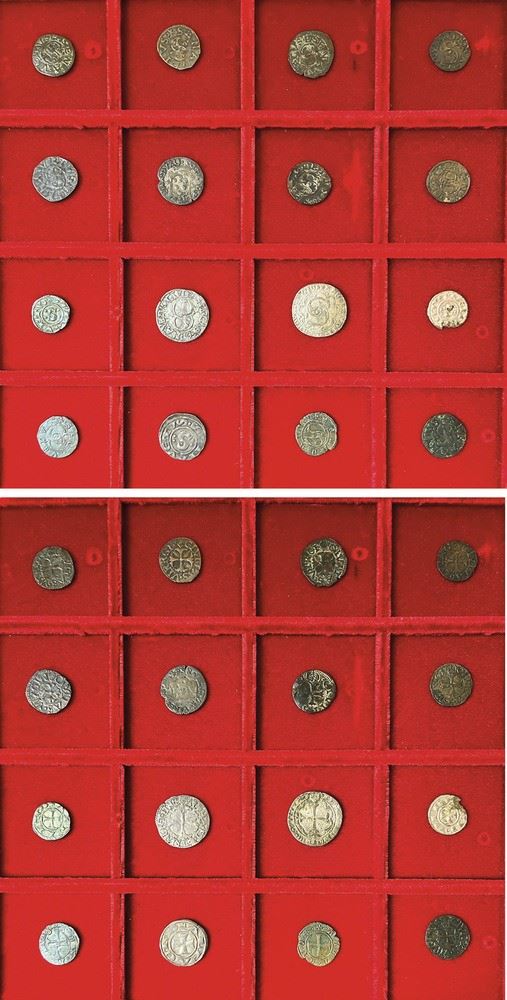 SIENA - XII/XVI SECOLO. Lotto di sedici monete.  - Asta Numismatica - I - Cambi Casa d'Aste
