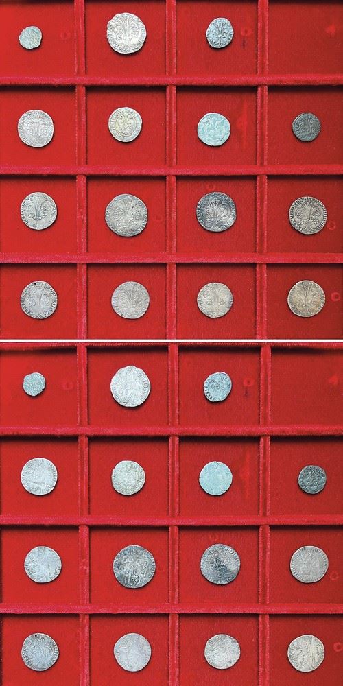 FIRENZE - REPUBBLICA. Lotto di quindici monete.  - Asta Numismatica - I - Cambi Casa d'Aste