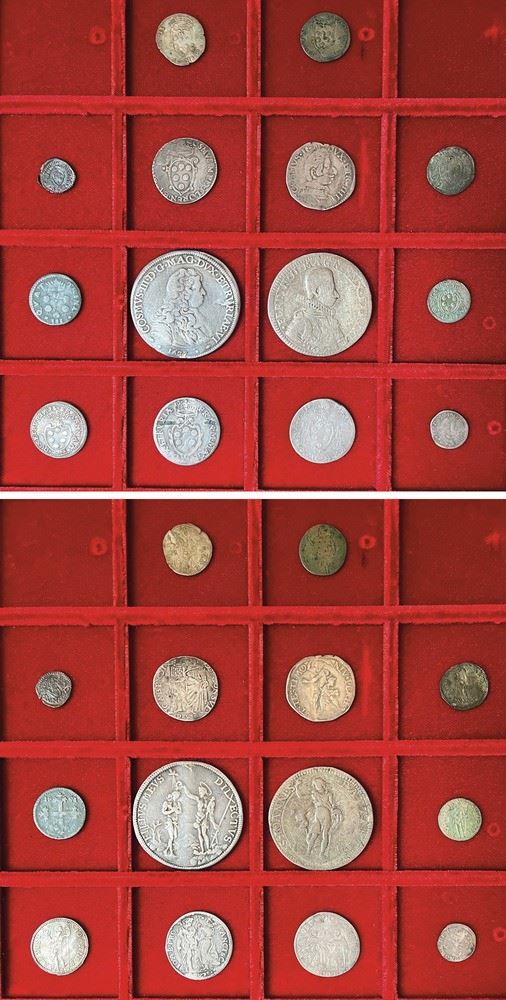 FIRENZE - MEDICI. Lotto di quattordici monete.