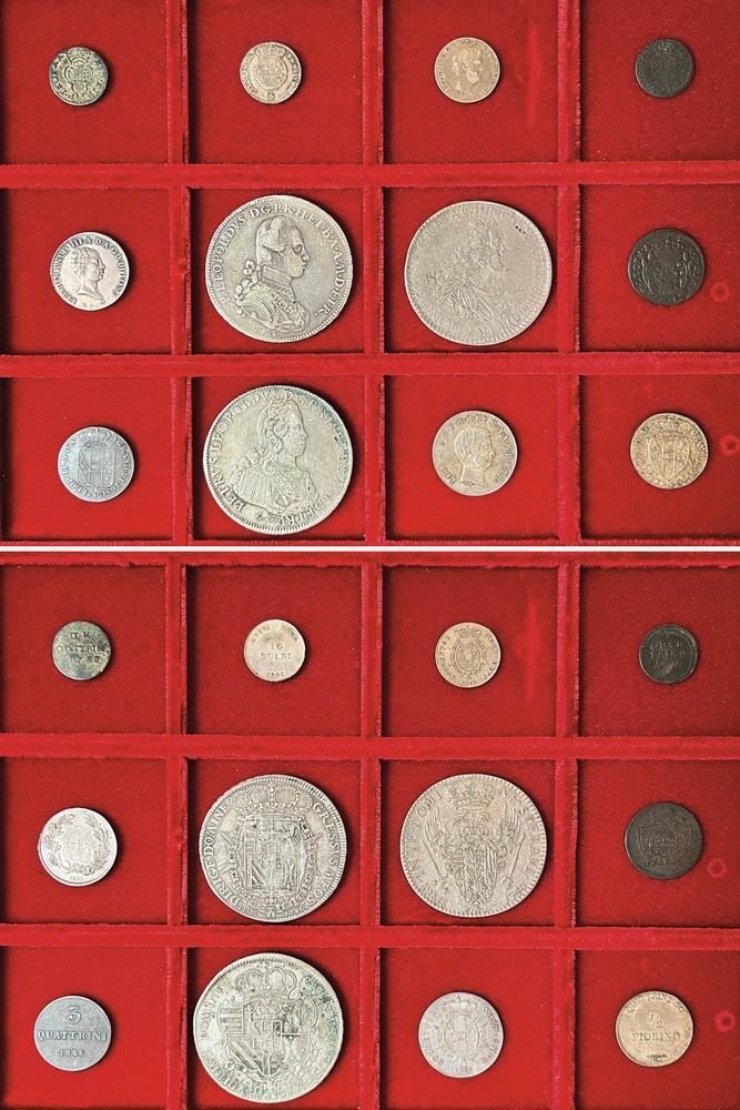 FIRENZE - LORENA. Lotto di dodici monete.  - Asta Numismatica - I - Cambi Casa d'Aste