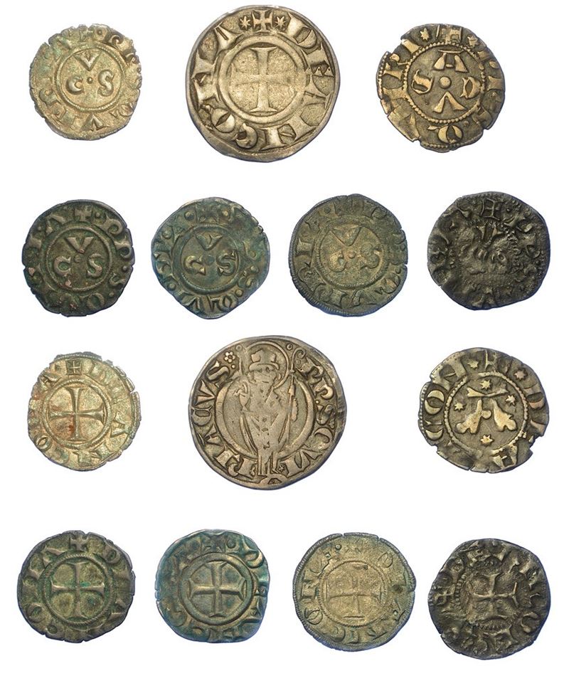 ANCONA - REPUBBLICA. Lotto di sette monete.  - Asta Numismatica - I - Cambi Casa d'Aste