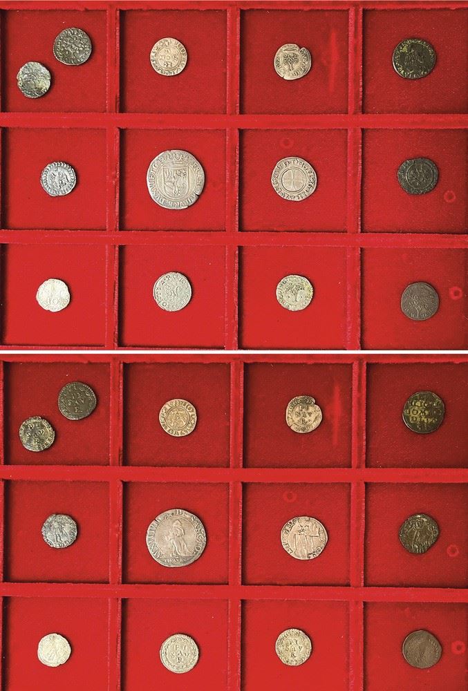 PESARO. Lotto di tredici monete.  - Asta Numismatica - I - Cambi Casa d'Aste