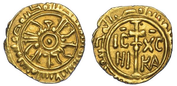 MESSINA. GUGLIELMO I, 1154-1166. Tarì, anno 1154.