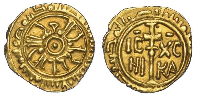 MESSINA. GUGLIELMO I, 1154-1166. Tarì, anno 1154.  - Asta Numismatica - I - Cambi Casa d'Aste