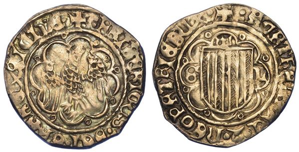 MESSINA. FEDERICO IV IL SEMPLICE, 1355-1377. Pierreale.