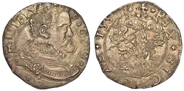 MESSINA. FILIPPO II D'ASBURGO, 1556-1598. 4 tarì 1559.