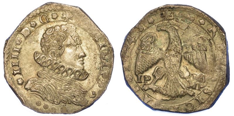 MESSINA. FILIPPO IV DI SPAGNA, 1621-1665. 4 tarì 1643.  - Asta Numismatica - I - Cambi Casa d'Aste