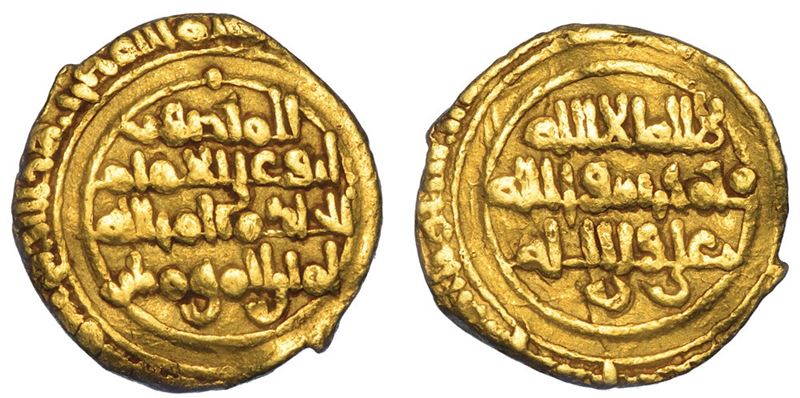 PALERMO. AL HAKIM, CALIFFO FATIMIDE, 996-1021. Robai.  - Asta Numismatica - I - Cambi Casa d'Aste