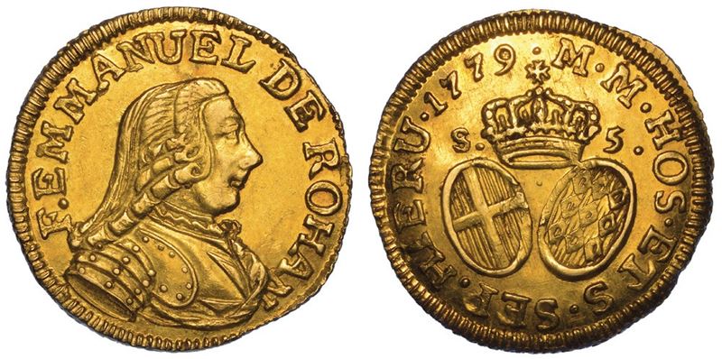 MALTA. EMMANUEL DE ROHAN, 1775-1797. 5 scudi 1779.  - Auction Numismatics - I - Cambi Casa d'Aste