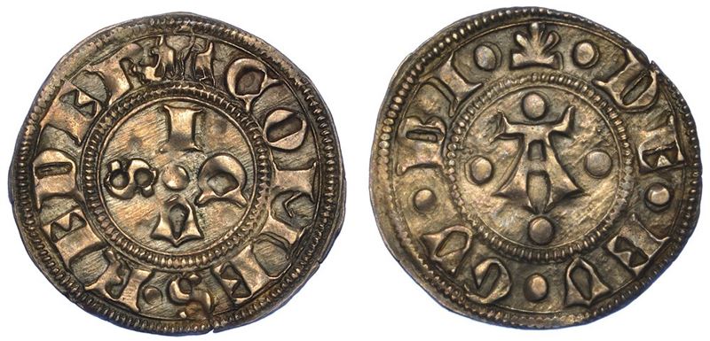 GUBBIO. FEDERICO II DI MONTEFELTRO, 1444-1482. Bolognino.  - Asta Numismatica - I - Cambi Casa d'Aste