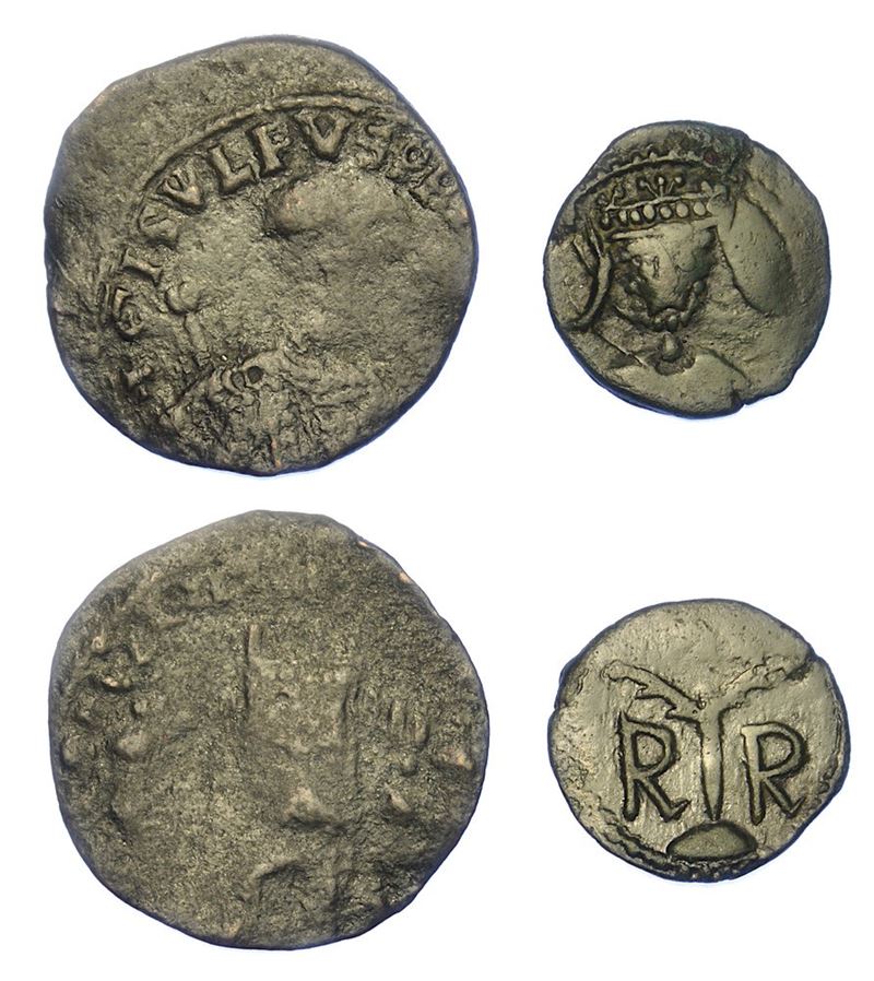 SALERNO. Lotto di due monete.  - Auction Numismatics - I - Cambi Casa d'Aste