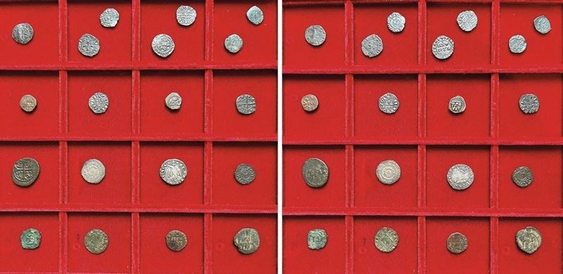 MESSINA - XII/XVI SECOLO. Lotto di diciannove monete.  - Auction Numismatics - I - Cambi Casa d'Aste