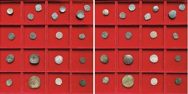 MESSINA - XII/XVI SECOLO. Lotto di diciannove monete.  - Asta Numismatica - I - Cambi Casa d'Aste