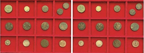 PALERMO - XVIII SECOLO. Lotto di tredici monete.