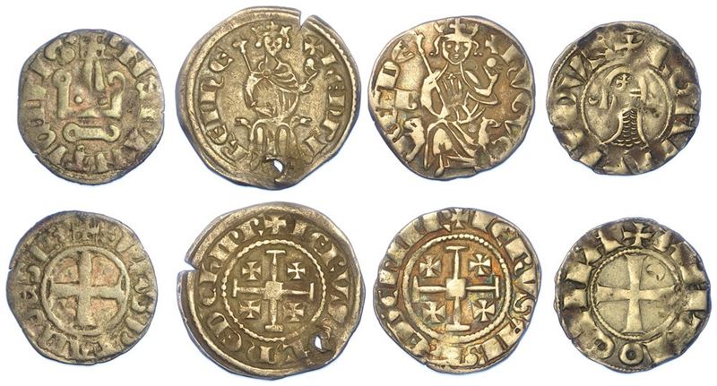 ORIENTE MEDITERRANEO. Lotto di quattro monete.  - Auction Numismatics - I - Cambi Casa d'Aste
