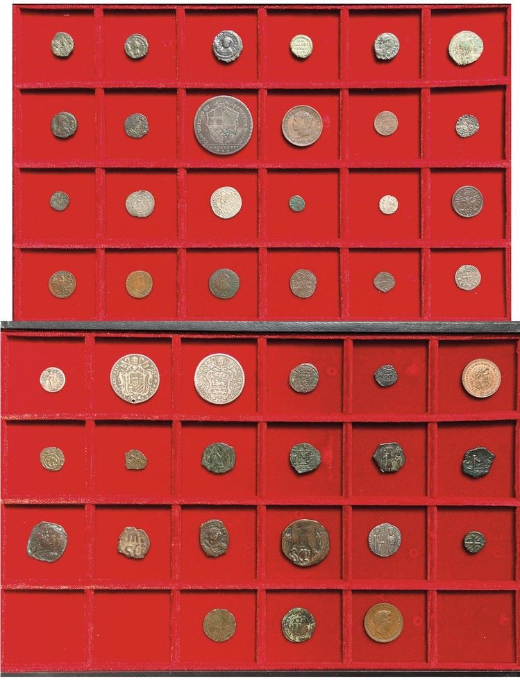 ZECCHE ITALIANE. Lotto di 45 monete.  - Asta Numismatica - I - Cambi Casa d'Aste