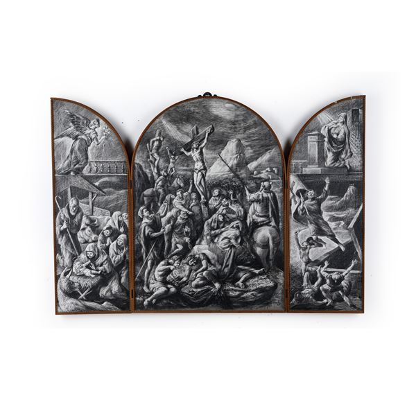 Trittico con episodi della vita di Gesù