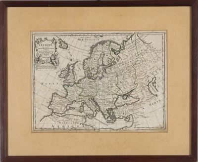 George Louis le Rouge L'europe Suivant Les Nouvelles Observations... Paris, 1746.