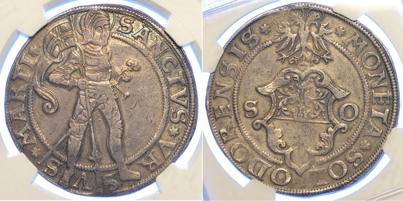 SVIZZERA. SOLOTHURN. Thaler (1550-1570).  - Asta Numismatica - I - Cambi Casa d'Aste