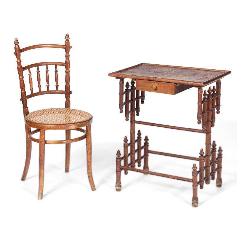 Tavolino e sedia  - Asta Antiquariato e dipinti - Cambi Casa d'Aste