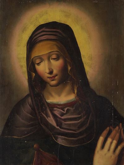 Scuola del XVII Secolo Vergine Orante