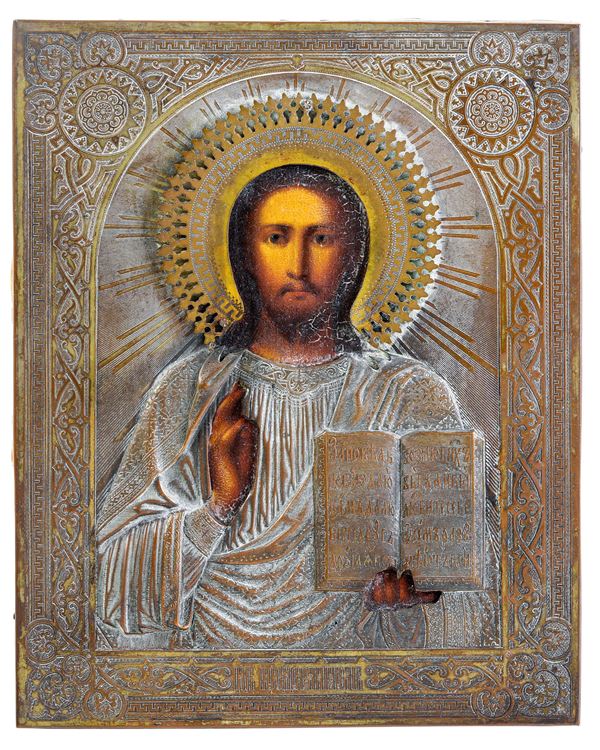 Cristo Pantocratore. Russia XIX secolo