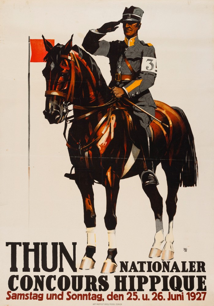 Artista Non Identificato - Nationaler Concours Hippique - Springkonkurrenz, 1927.