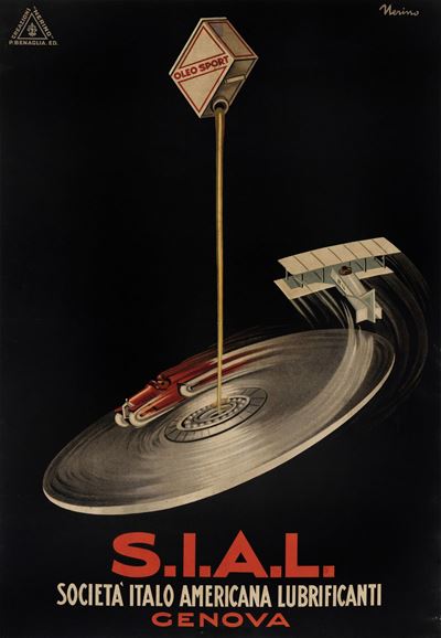 “s.I.a.L - Societa Italo Americana Lubrificanti - Genova”.
