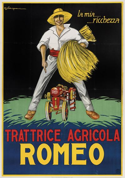 Trattrice Agricola Romeo
