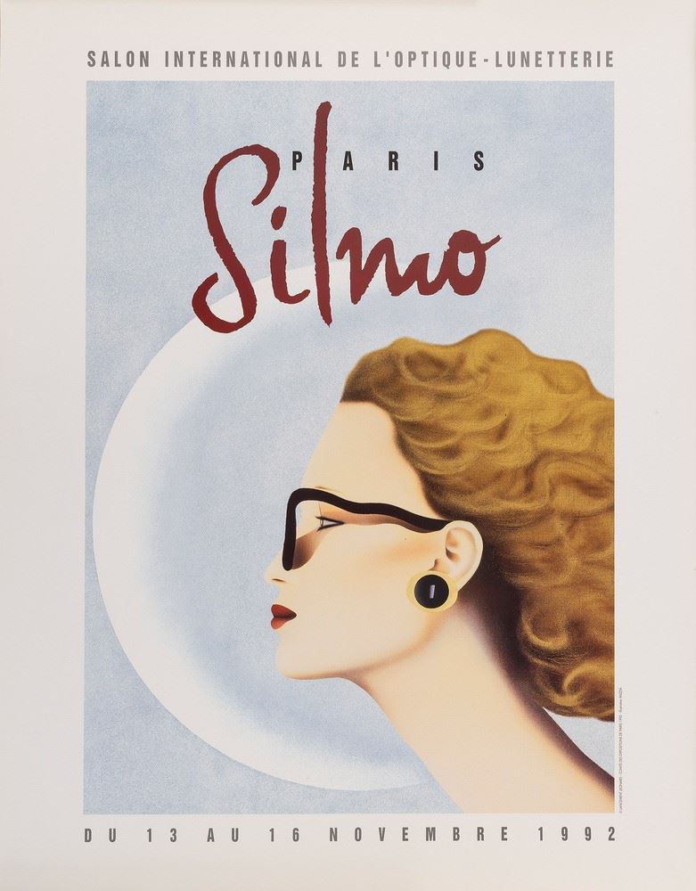 Courbouleix "Razzia" Gerard : SILMO Paris 1992 - Salone dell’Occhiale  - Asta Pop Culture e Manifesti - Cambi Casa d'Aste