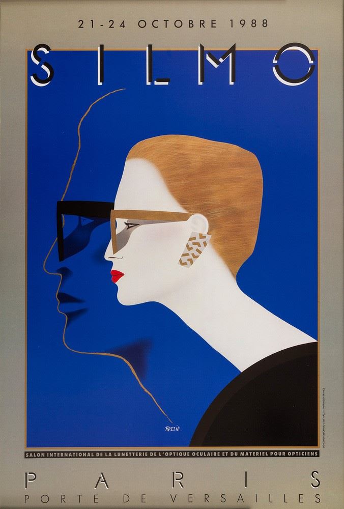 Courbouleix &quot;Razzia&quot; Gerard : SILMO Paris 1988 - Salone dell’Occhiale  - Auction POP Culture and Vintage Posters - Cambi Casa d'Aste