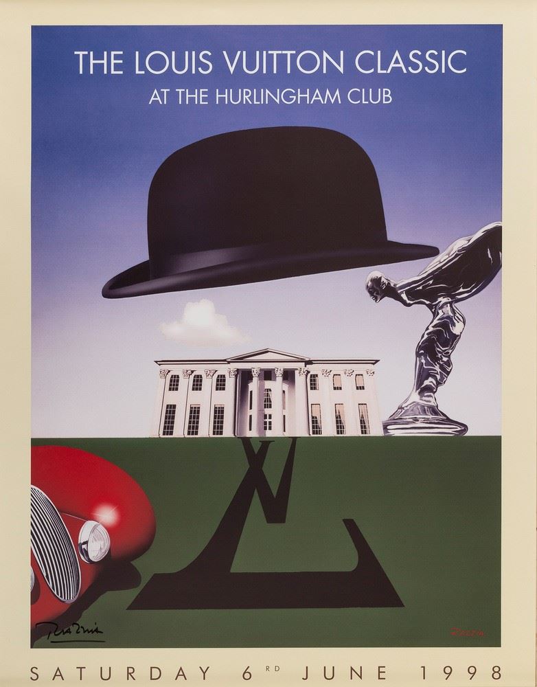 Courbouleix "Razzia" Gerard : Louis Vuitton Classic at the Hurlingham Club 1998  - Asta Pop Culture e Manifesti - Cambi Casa d'Aste