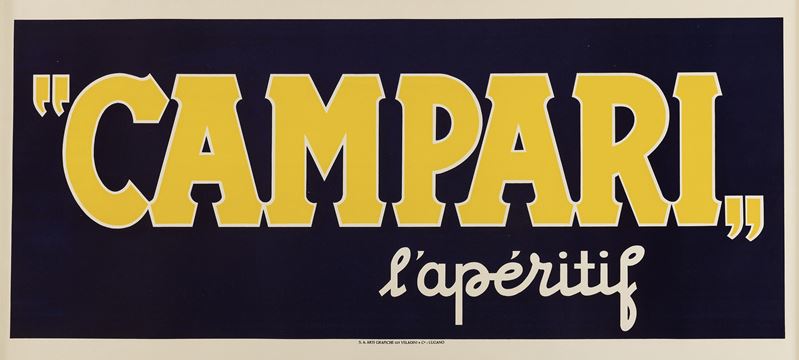 Anonimo : Campari L'aperitif  - Auction Vintage Posters - Cambi Casa d'Aste