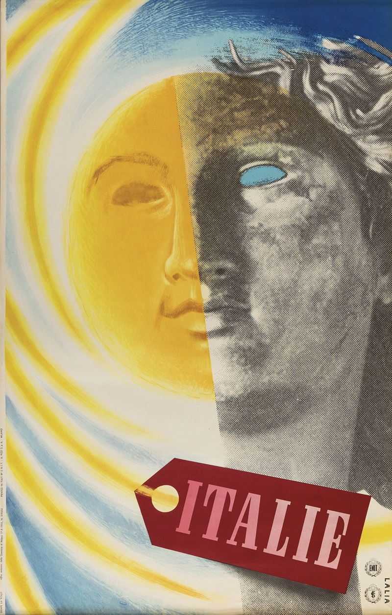 Alfredo Lalia : Italia - ENIT  - Auction Vintage Posters - Cambi Casa d'Aste