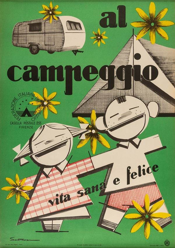 Iginio Sartori - Al campeggio … / ENIT