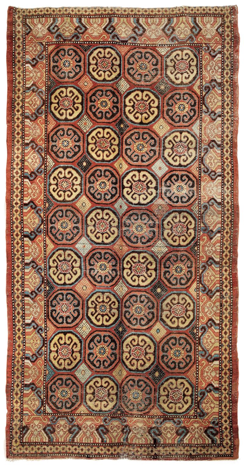 Tappeto Hotan, Ovest Turkestan seconda metà XIX secolo  - Auction Fine Carpets and Rugs - Cambi Casa d'Aste